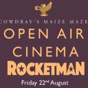 Cowdray Maize Maze Open Air Cinema - Rocketman