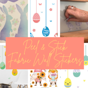 Easter Stickers for temporary wall and window decor